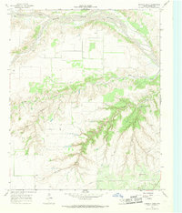 Hornica Creek 1967 topographic map thumbnail
