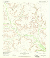 Horsehead Canyon 1967 topographic map thumbnail