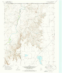 Horseshoe Hill 1973 topographic map thumbnail