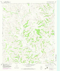 Hospital Ranch 1967 topographic map thumbnail