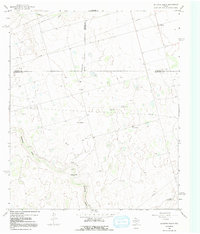 Houston Ranch 1966 topographic map thumbnail