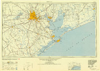 Houston 1950 topographic map thumbnail