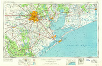 Houston 1956 topographic map thumbnail