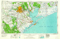 Houston 1956 topographic map thumbnail