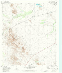 Hovey SW 1980 topographic map thumbnail