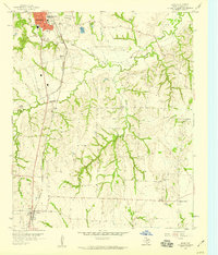 Howe 1958 topographic map thumbnail