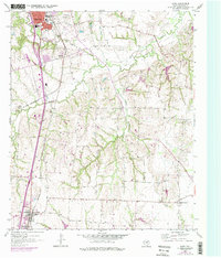 Howe 1958 topographic map thumbnail