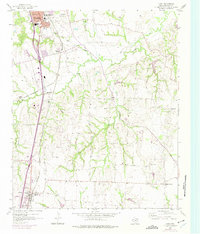 Howe 1958 topographic map preview