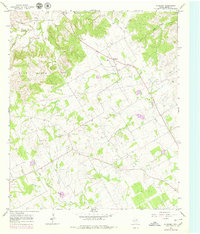 Huckabay 1965 topographic map thumbnail