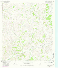 Hudspeth Draw 1967 topographic map thumbnail