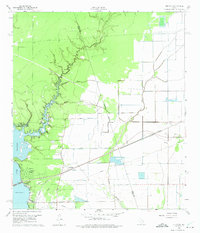 Huffman 1960 topographic map preview