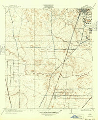 Humble 1919 topographic map preview
