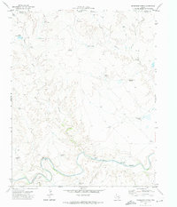 Humdinger Spring 1971 topographic map preview