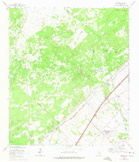 Hunter 1964 topographic map preview