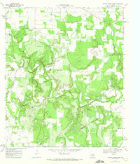 Hunting Shirt Creek 1969 topographic map thumbnail