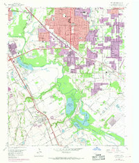 Hutchins 1958 topographic map thumbnail