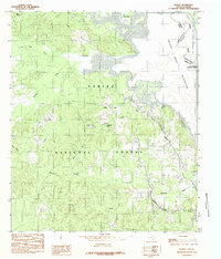 Huxley 1984 topographic map thumbnail