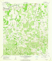 Hye 1961 topographic map preview