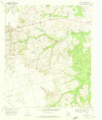 Inadale NW 1969 topographic map thumbnail