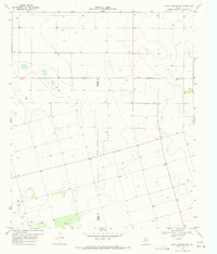 Indian Canyon NW 1970 topographic map thumbnail