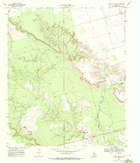 Indian Canyon 1969 topographic map thumbnail