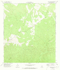 Indian Creek NE 1971 topographic map thumbnail
