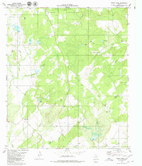 Indian Creek 1979 topographic map thumbnail