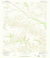 Indian Mesa SE 1969 topographic map thumbnail