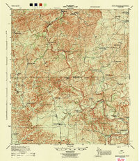 Indian Mountain 1944 topographic map thumbnail