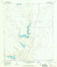 Indio Hill 1967 topographic map thumbnail