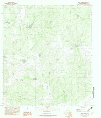 Indio Tank 1982 topographic map thumbnail