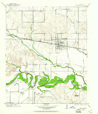 Iowa Park 1916 topographic map thumbnail
