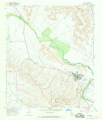 Iraan 1967 topographic map thumbnail