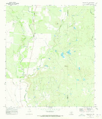 Irishman Hill 1970 topographic map thumbnail