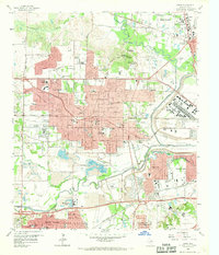 Irving 1959 topographic map preview