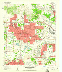 Irving 1959 topographic map preview