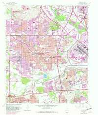 Irving 1959 topographic map preview