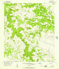 Izoro 1954 topographic map thumbnail
