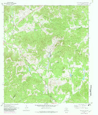Jack Mountain 1970 topographic map thumbnail