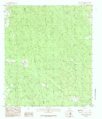 Jacks Creek North 1984 topographic map thumbnail