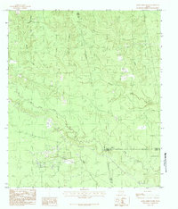 Jacks Creek South 1984 topographic map thumbnail