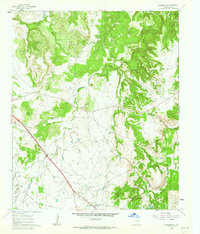 Jacksboro NE 1961 topographic map thumbnail