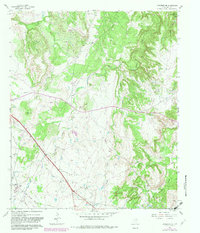 Jacksboro NE 1961 topographic map thumbnail