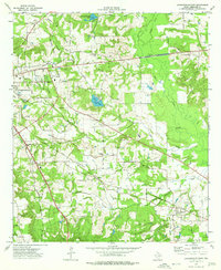 Jacksonville East 1973 topographic map thumbnail