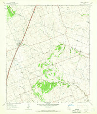 Jarrell 1964 topographic map thumbnail