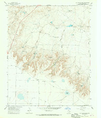 Jay Taylor Ranch 1966 topographic map thumbnail