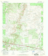 Jayell 1966 topographic map thumbnail