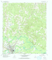 Jefferson 1962 topographic map thumbnail