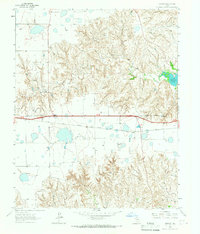Jericho 1964 topographic map thumbnail