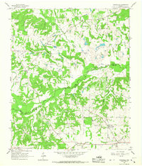 Monticello 1965 topographic map thumbnail